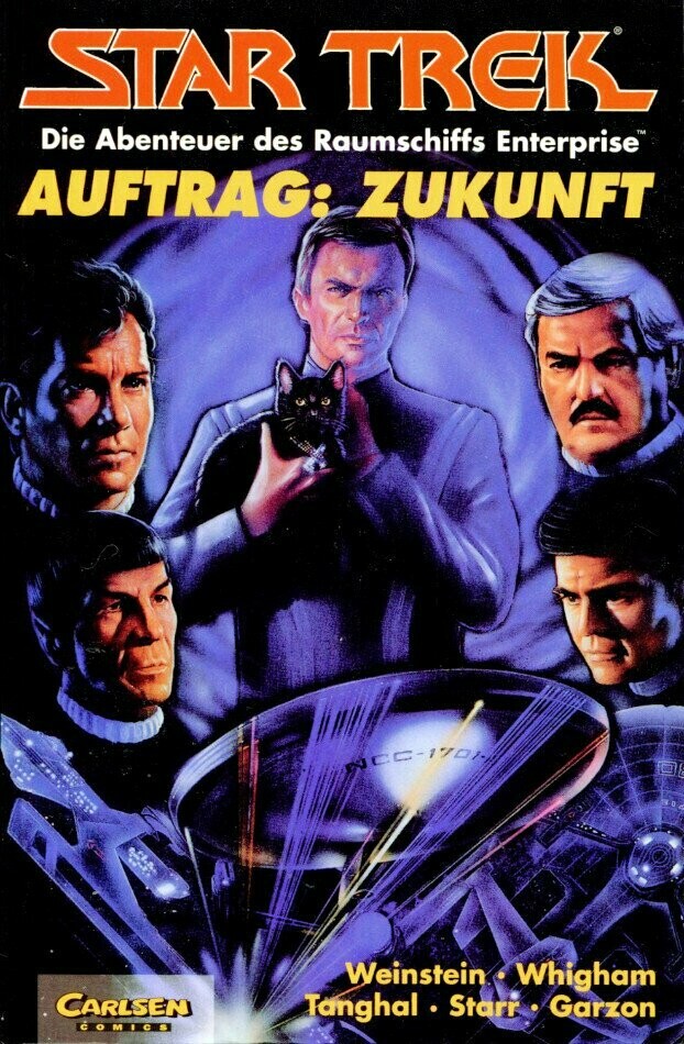 Star Trek 13 »Auftrag: Zukunft« (Carlsen, 1. Auflage 1997) Z. 1+