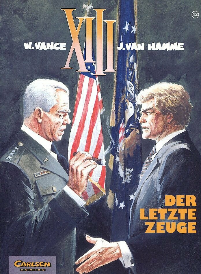 XIII 12 »Der letzte Zeuge« (Carlsen, 1. Auflage 1997) Z. 1