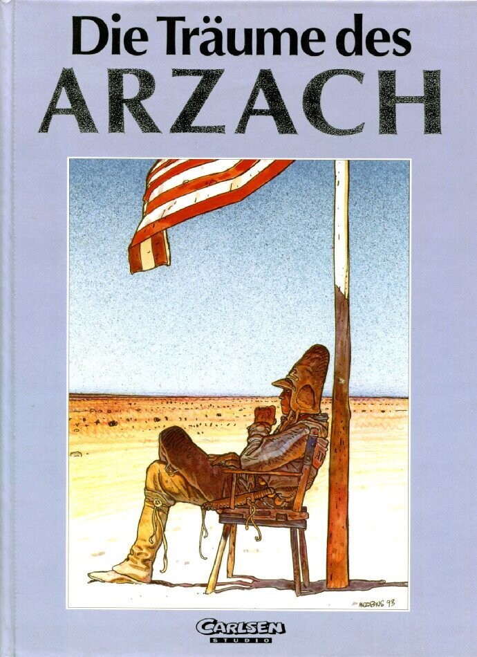 Moebius-Hommage »Die Träume des Arzach« (HC, Carlsen, 1. Aufl. 1993) Z. 1