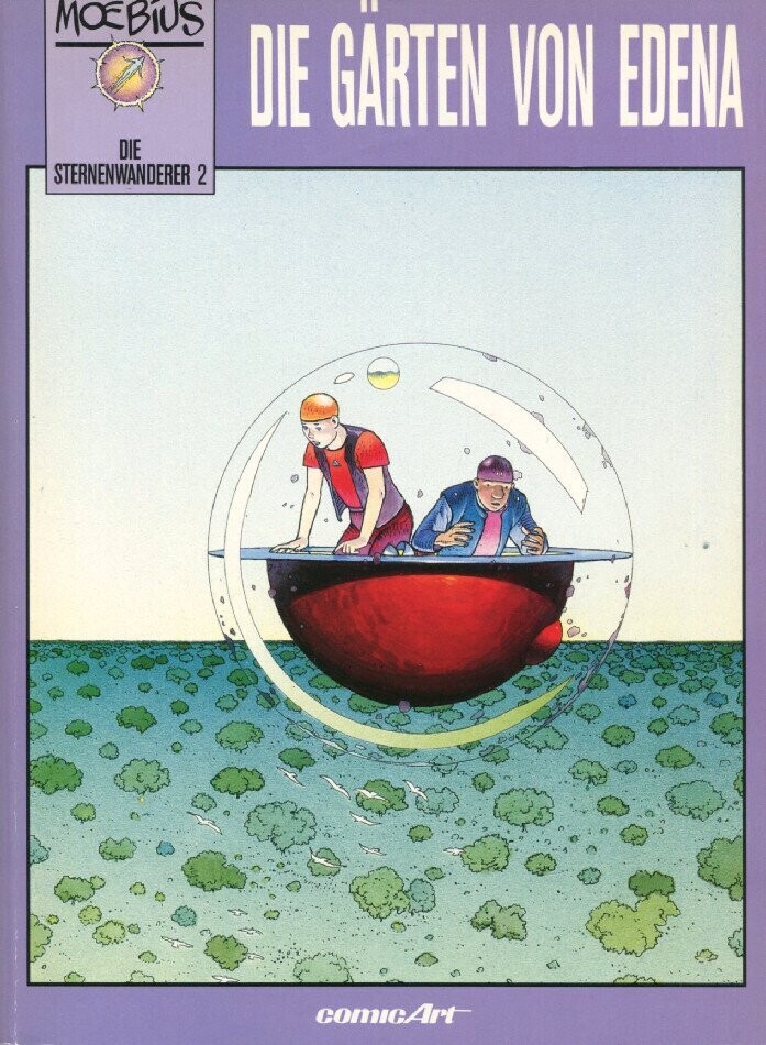 Die Sternenwanderer 2 »Die Gärten von Edena« (Carlsen, 1. Auflage 1989) Z. 1