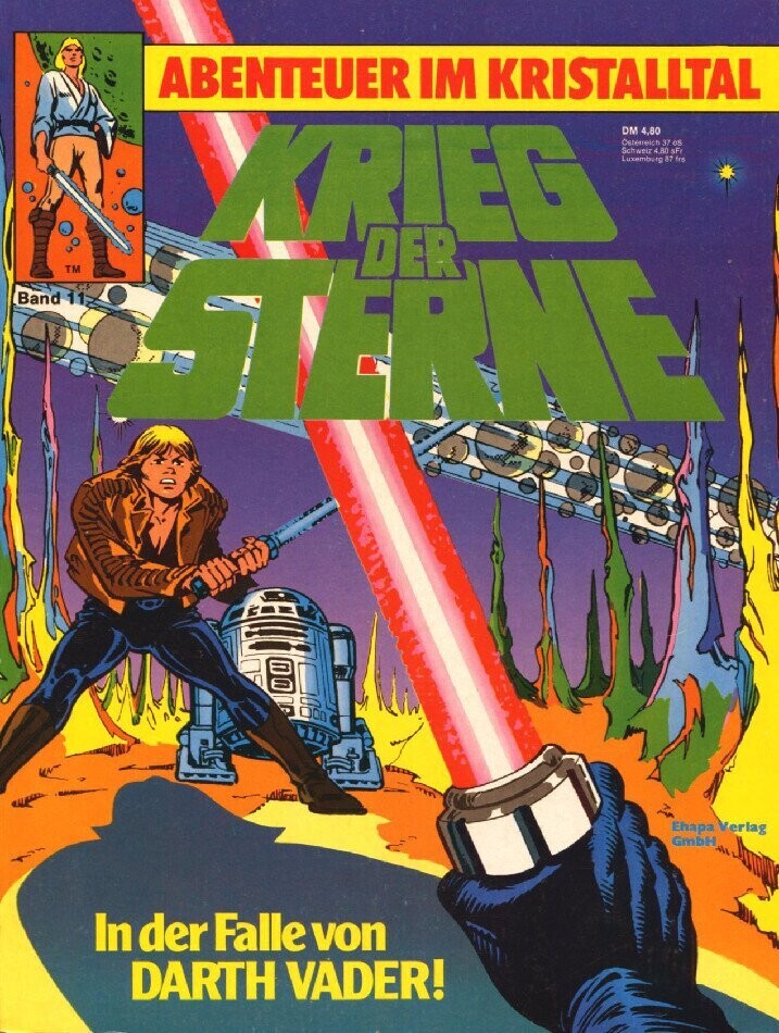 Krieg der Sterne 11 »In der Falle von Darth Vader!« (Ehapa 1982) Z. 1