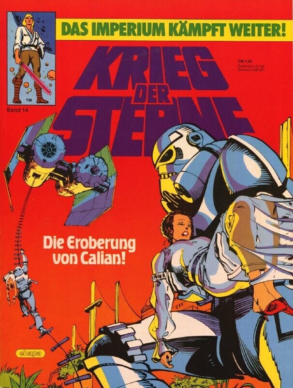 Krieg der Sterne 14 »Die Eroberung von Calian!« (Ehapa 1983) Z. 1+