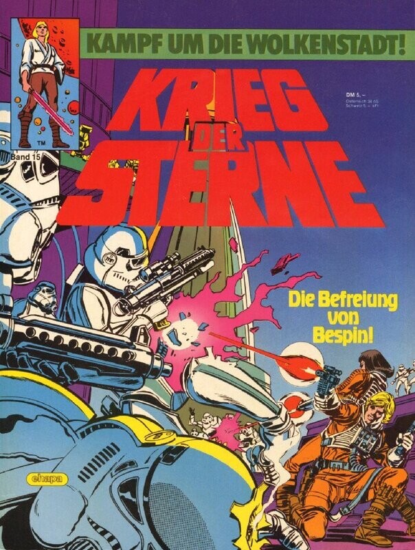 Krieg der Sterne 15 »Die Befreiung von Bespin!« (Ehapa 1983) Z. 1