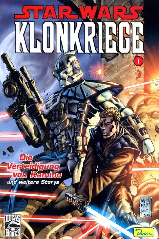 Star Wars Sonderband 16 »Klonkriege 1: Die Verteidigung von Kamino« (Dino 2003) Z. 1+