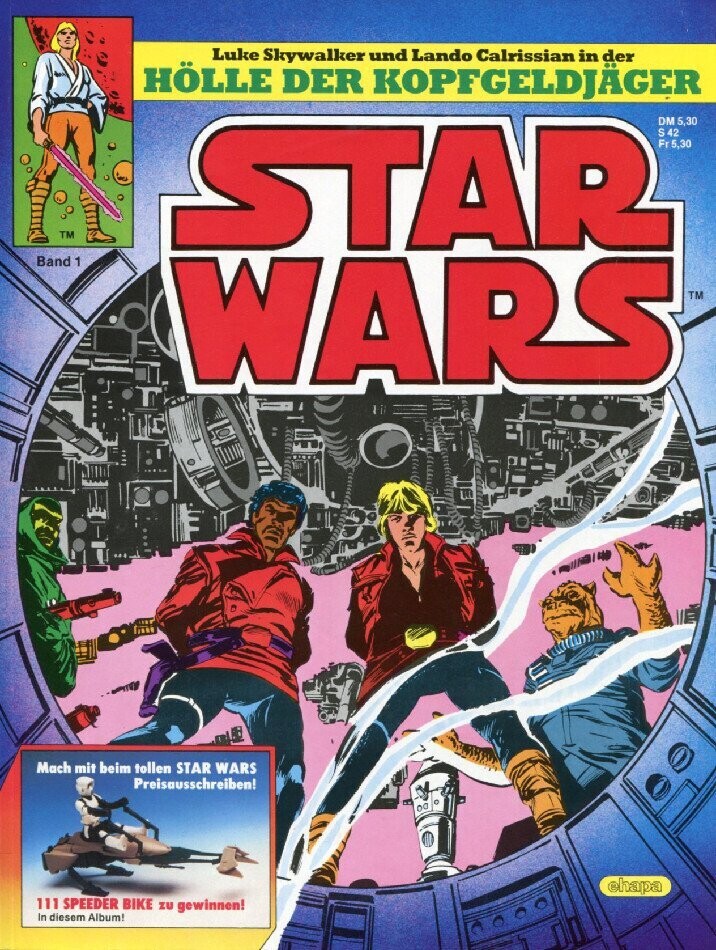 Star Wars 1 »Hölle der Kopfgeldjäger« (Ehapa 1984) Z. 1