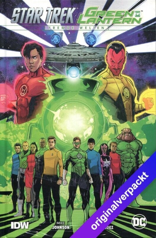 Star Trek • Green Lantern »Fremde Welten« (limit. HC, Panini, 1. Auflage 2018) Z. 0