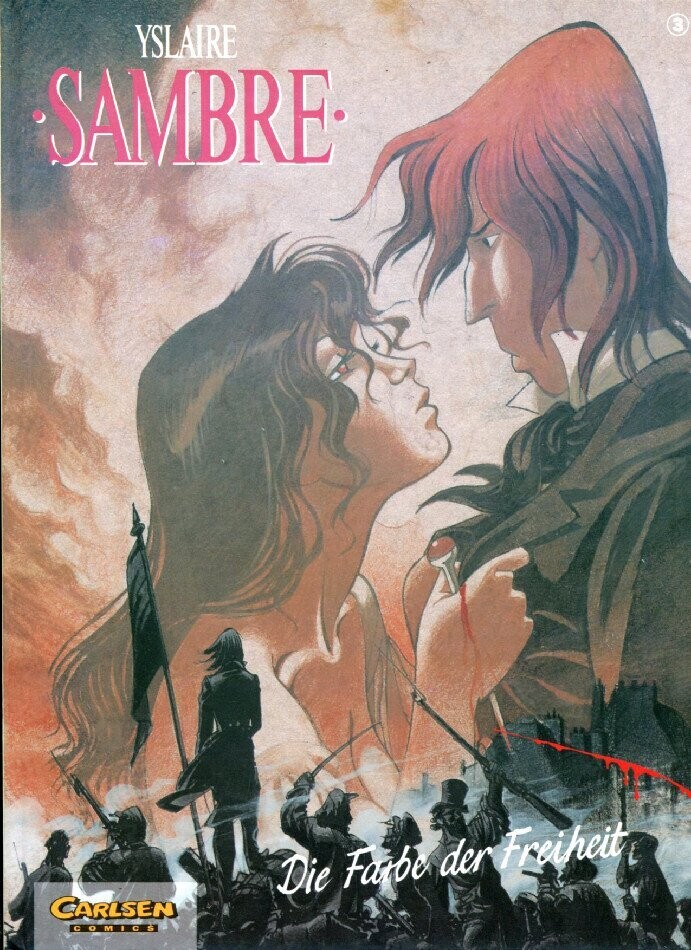 Sambre 3 »Die Farbe der Freiheit« (limit. HC, Carlsen, 1. Aufl. 1994) Z. 1+