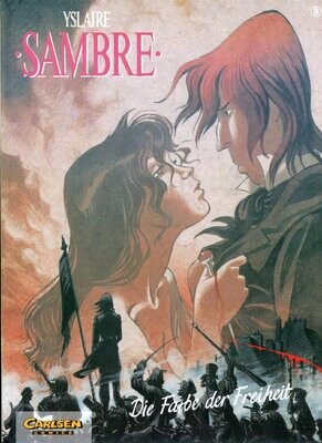 Sambre 3 »Die Farbe der Freiheit« (limit. HC, Carlsen, 1. Aufl. 1994) Z. 1+