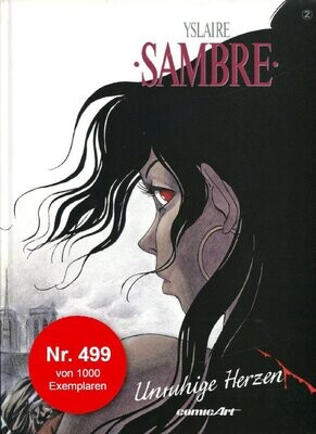 Sambre 2 »Unruhige Herzen« (limit. Hardcover, Carlsen, 1. Auflage 1992) Z.0-1