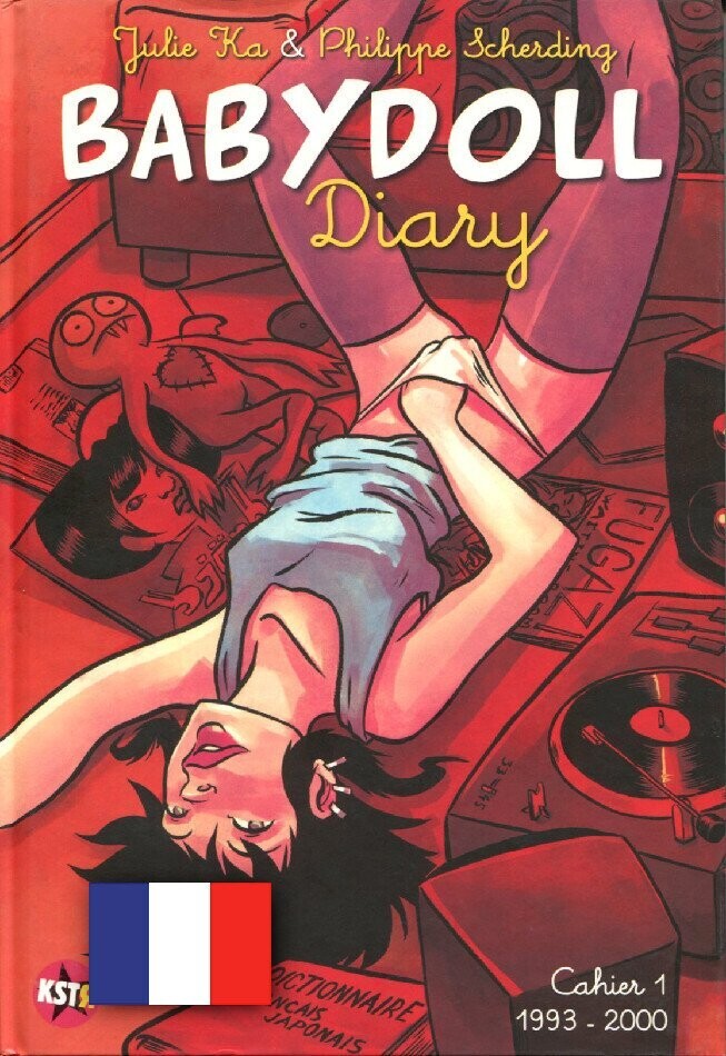 Philippe Scherding: »Babydoll Diary 1« (HC, Casterman, Erstausgabe 2010) Zust. 0-1