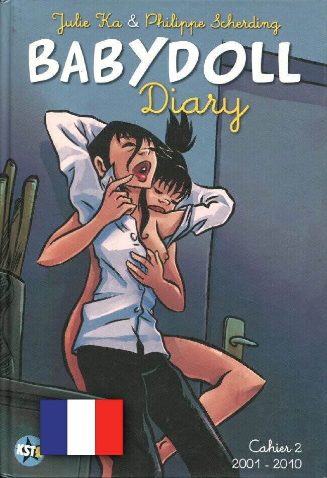 Philippe Scherding: »Babydoll Diary 2« (HC, Casterman, Erstausgabe 2010) Zust. 0-1