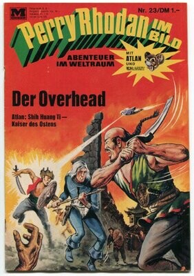 Perry Rhodan im Bild 23 »Der Overhead« (Moewig 1968) Z. 1-2