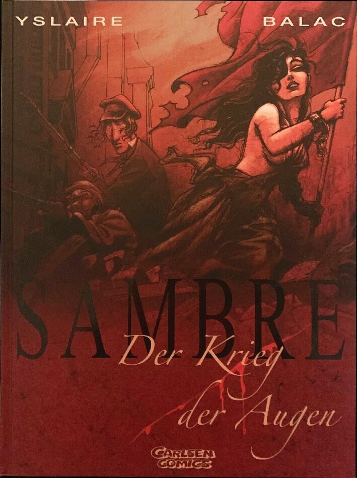 Sambre Sammelband 1 bis 4 »Der Krieg der Augen« (HC, Carlsen, 1. Auflage 2009) Z. 1+