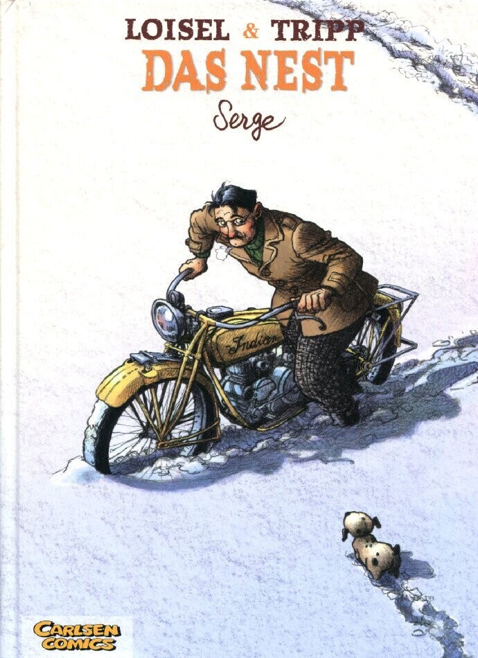 Das Nest 2 »Serge« (Hardcover, Carlsen, 1. Auflage 2007) Z. 1+
