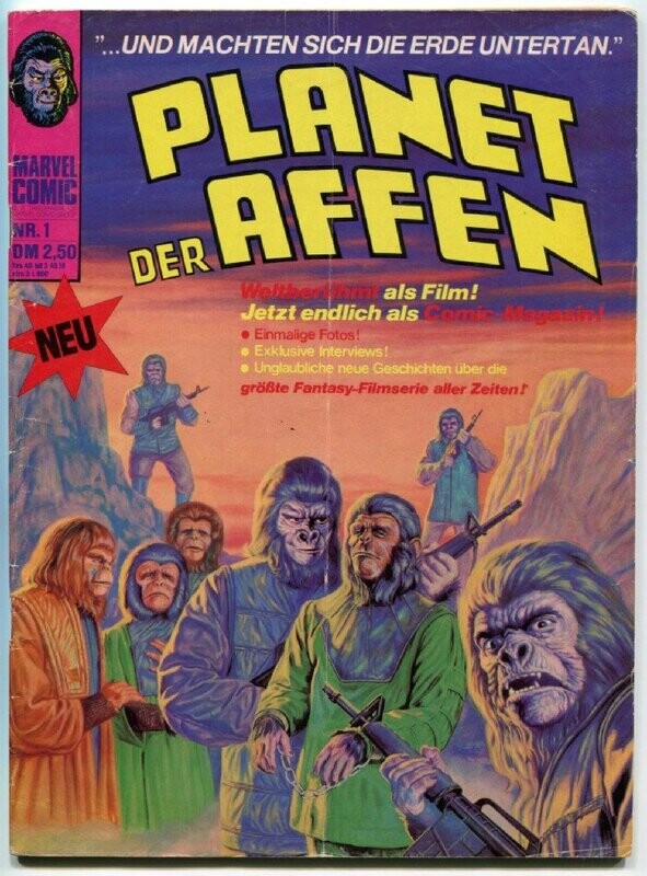 Planet der Affen 1 »...und machten sich die Erde untertan« (GbÜ, Williams 1975) Z. 2