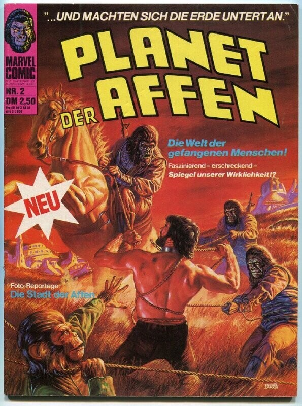 Planet der Affen 2 »Die Welt der gefangenen Menschen!« (GbÜ, Williams 1975) Z. 1