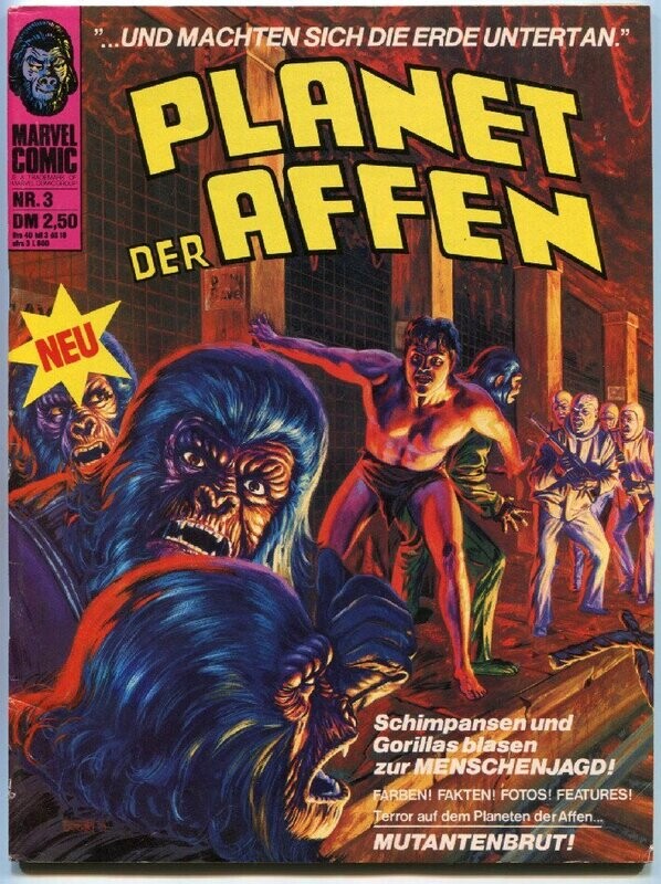 Planet der Affen 3 »Menschenjagd!« (GbÜ, Williams 1975) Z. 1