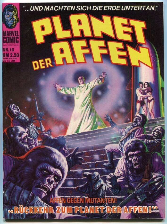 Planet der Affen 10 »Affen gegen Mutanten!« (GbÜ, Williams 1976) Z. 1+