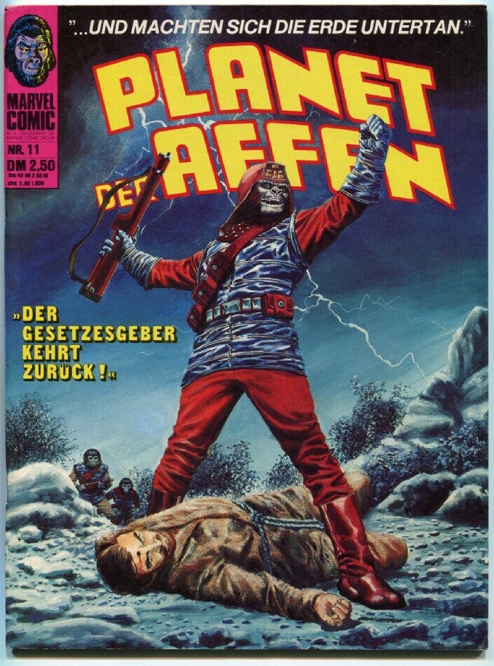 Planet der Affen 11 »Der Gesetzesgeber kehrt zurück!« (GbÜ, Williams 1976) Z. 1+