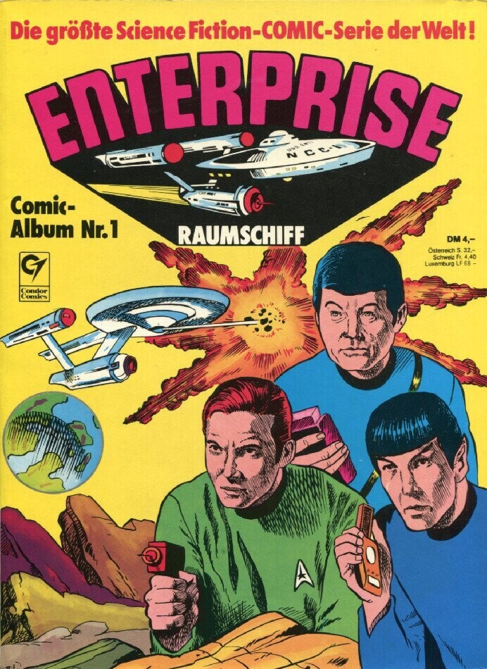 »Raumschiff Enterprise« Comic-Album Nr. 1 (Condor 1978) Z. 1