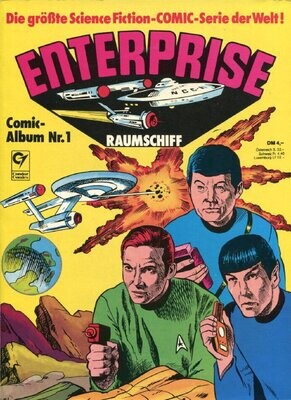 »Raumschiff Enterprise« Comic-Album Nr. 1 (Condor 1978) Z. 1