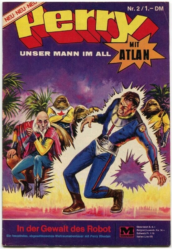 Perry 2 »In der Gewalt des Robot« (mit Sammelecke, Moewig 1968) Z. 1-2