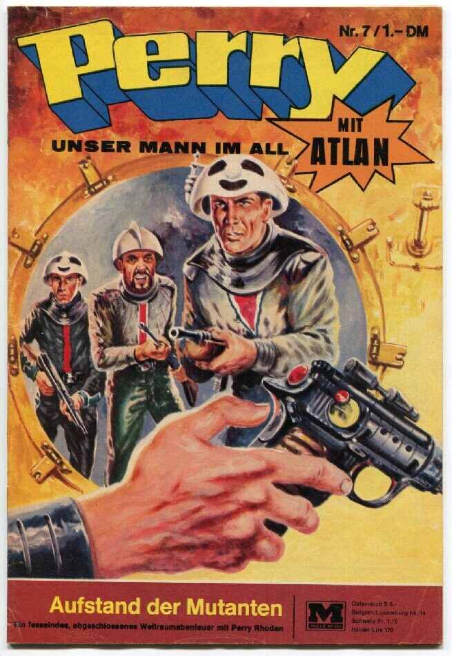Perry 7 »Aufstand der Mutanten« (Moewig 1969) Z. 1