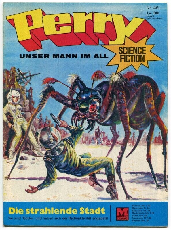 Perry 46 »Die strahlende Stadt« (Moewig 1971) Z. 1