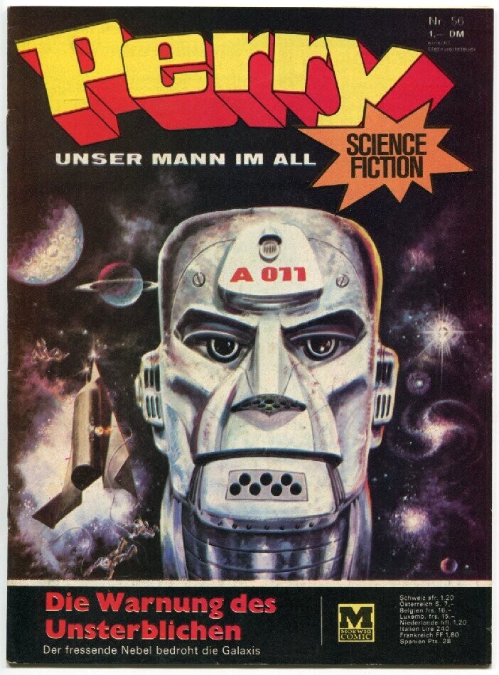 Perry 56 »Die Warnung des Unsterblichen« (Moewig 1972) Z. 1+