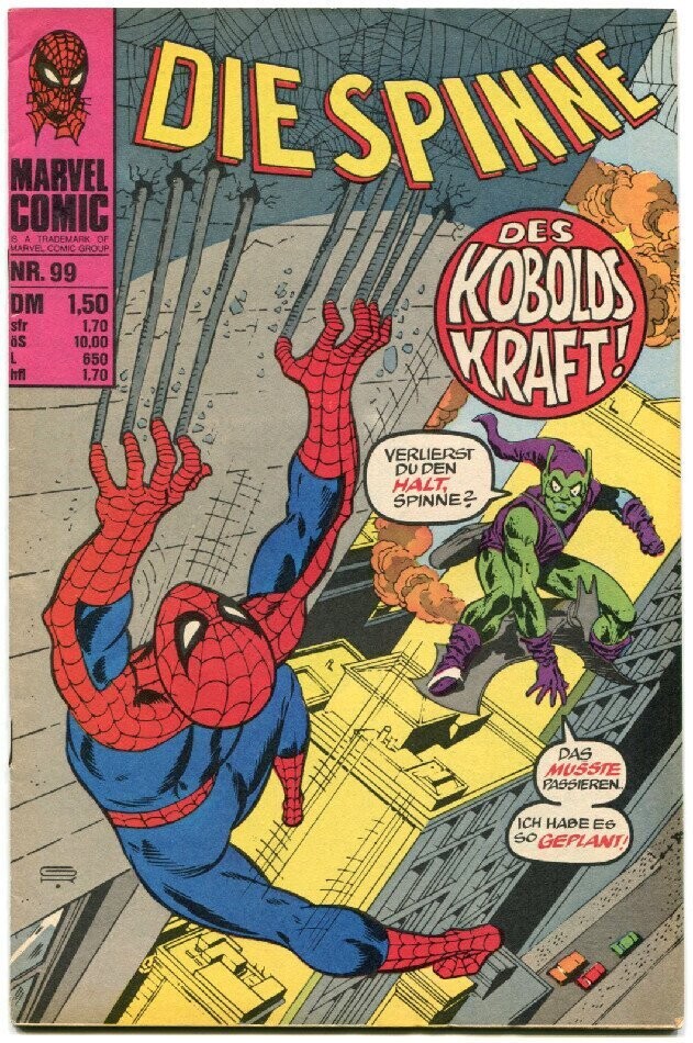 Die Spinne 99 »Des Kobolds letzter Streich!« (Williams 1977) Z. 1-2