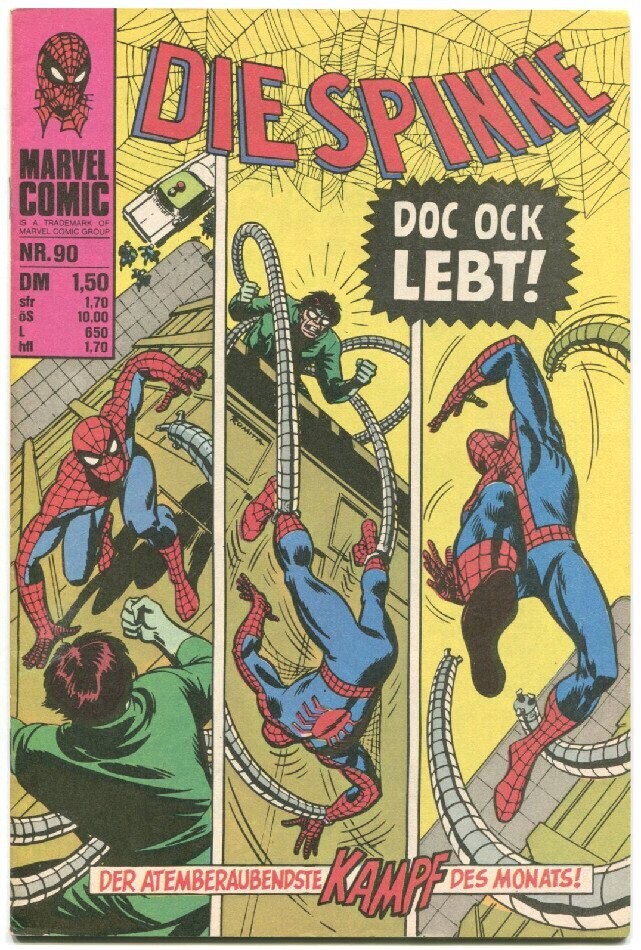 Die Spinne 90 »Doc Ock lebt!« (Williams 1977) Z. 1