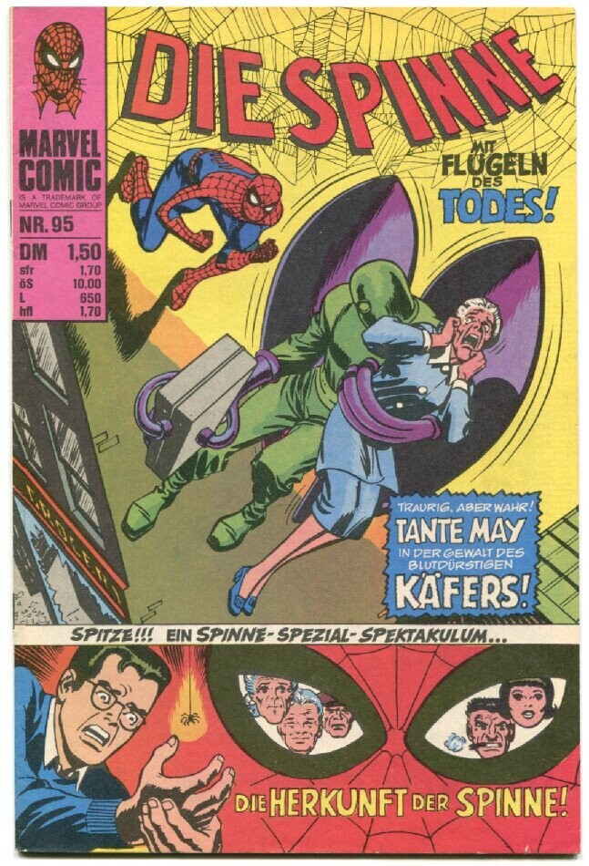 Die Spinne 95 »Flügel des Todes!« (Williams 1977) Z.1