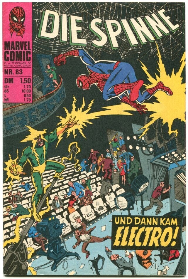 Die Spinne 83 »Und dann kam Electro!« (Williams 1977) Z. 1