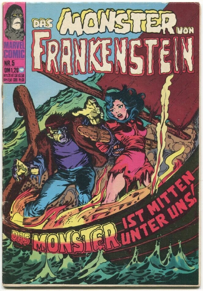 Das Monster von Frankenstein 5 »Das Monster ist unter uns!« (Williams 1974) Z. 1-2