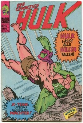 Der gewaltige Hulk 29 »Die Geburt des Hulk-Killers!« (Williams 1976) Z. 1-2