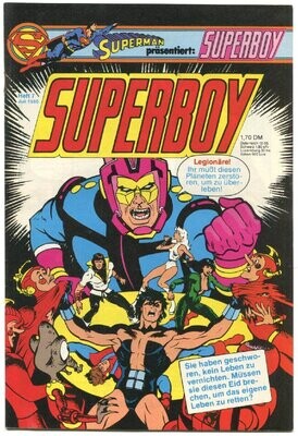 Superboy 7/80 »Der Gefängnisplanet« (mit Sammelecke, Ehapa 1980) Z. 1