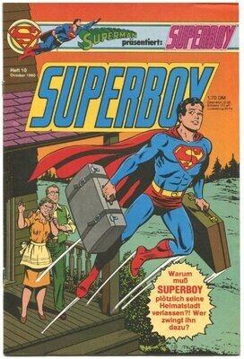 Superboy 10/80 »Zu groß für Smallville!« (mit Sammelecke, Ehapa 1980) Z. 1