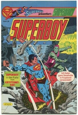 Superboy 26 »So grün war Smallville noch nie!« (mit Sammelecke, Ehapa 1985) Z. 1