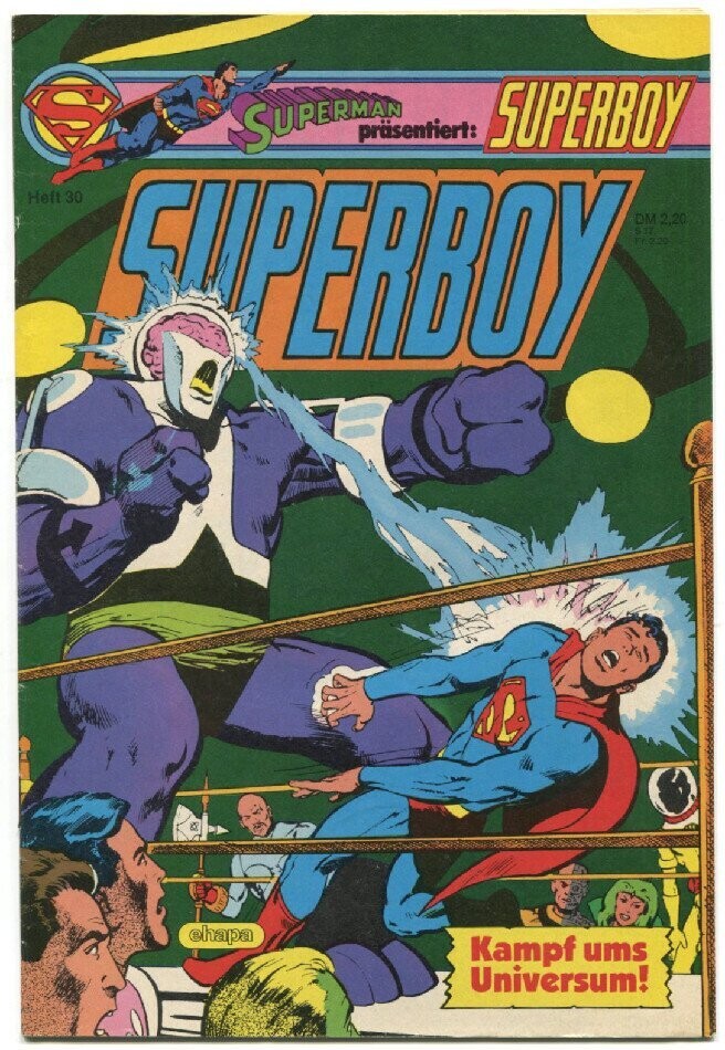 Superboy 30 »Kampf ums Universum!« (mit Sammelecke, Ehapa 1985) Z. 1