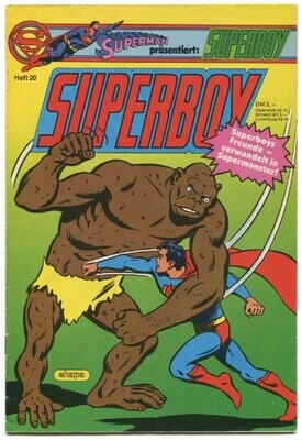 Superboy 20 »Allianz der Starken!« (mit Sammelecke, Ehapa 1984) Z. 1-2