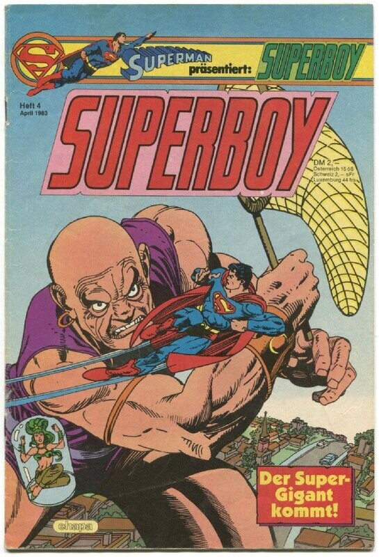 Superboy 4/83 »Die goldene Fee zaubert weiter!« (mit Sammelecke, Ehapa 1983) Z. 1-2