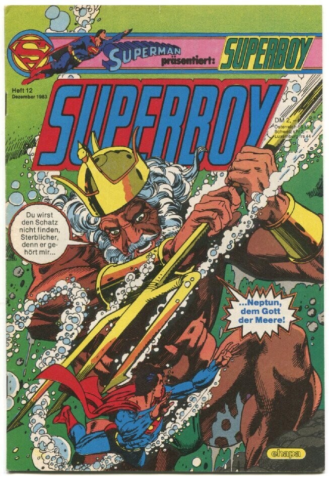 Superboy 12/83 »Die geistige Falle« (mit Sammelecke, Ehapa 1983) Z. 1-