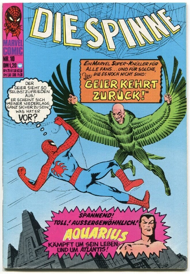 Die Spinne 10 »Der Geier kehrt zurück!« (Williams 1974) Z. 1