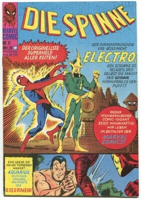 Die Spinne 11 »Er nannte sich Electro!« (Williams 1974) Z. 2
