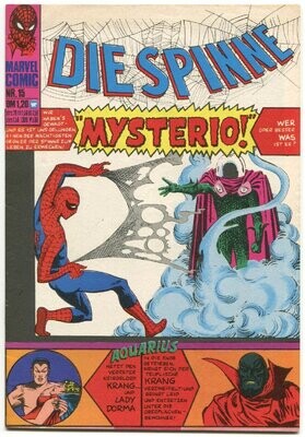 Die Spinne 15 »Die Missetaten von Mysterio!« (Williams 1974) Z. 1+