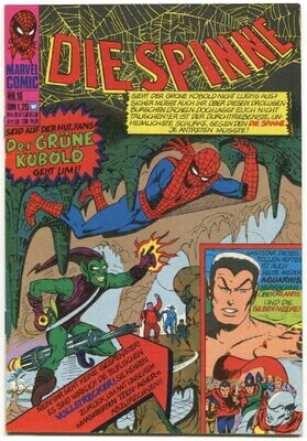 Die Spinne 16 »Der Grüne Kobold geht um!« (Williams 1974) Z. 1+