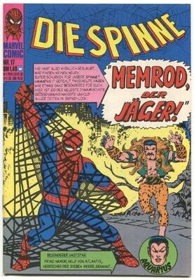 Die Spinne 17 »Memrod, der Jäger!« (Williams 1974) Z. 1+