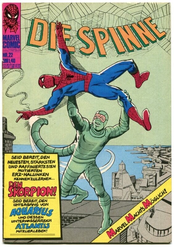Die Spinne 22 »Hier kommt der Skorpion!« (Williams 1974) Z. 1-2