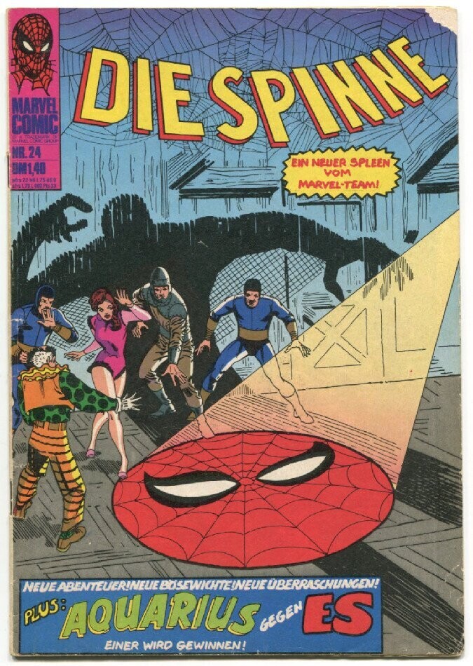 Die Spinne 24 »Der Clown und seine Gangstercombo!« (Williams 1974) Z. 2