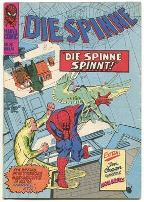 Die Spinne 26 »Die Spinne spinnt!« (Williams '75) Z. 2